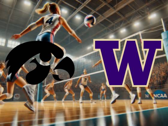 Iowa Hawkeyes at Washington Huskies Women's Volleyball